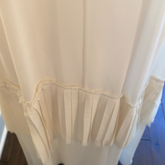LUSH Asymmetrical Maxi Dress with Frayed Edges - Picture 8 of 13